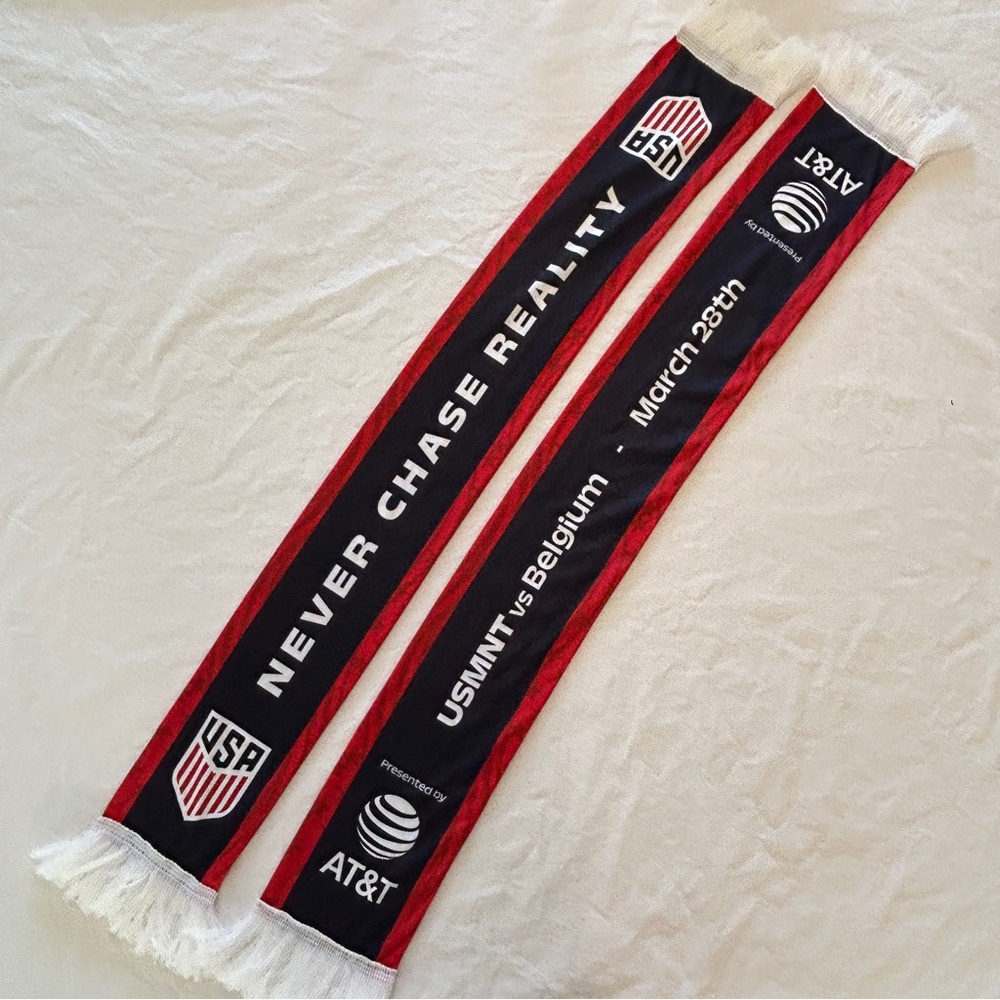 USWNT vs Belgium match Scarves